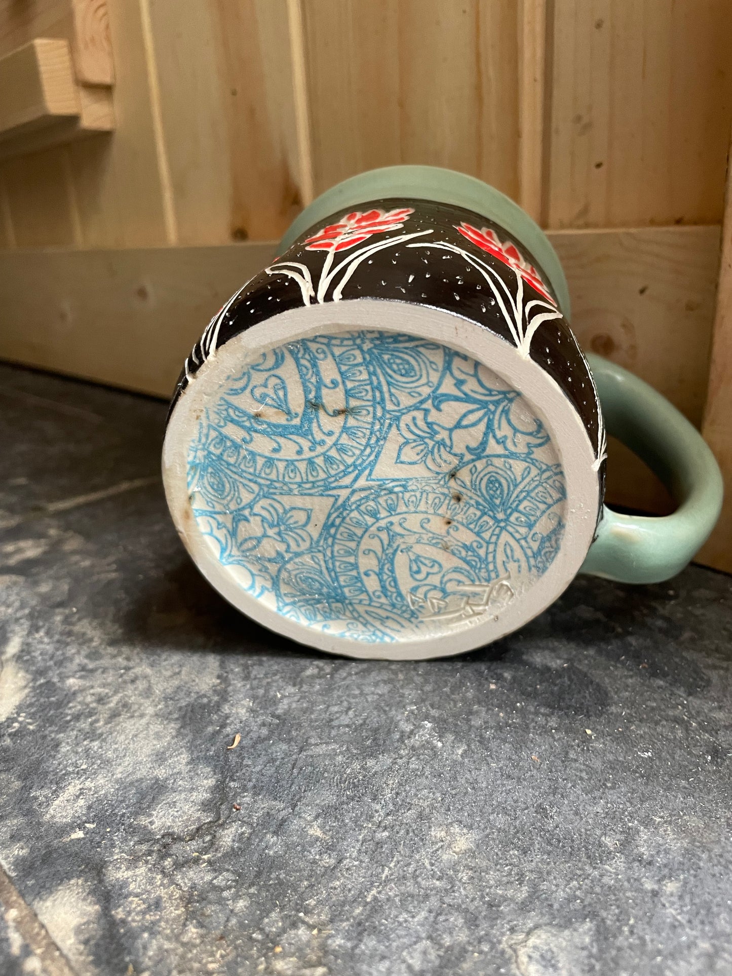 Indian Paintbrush Mug 15.5oz