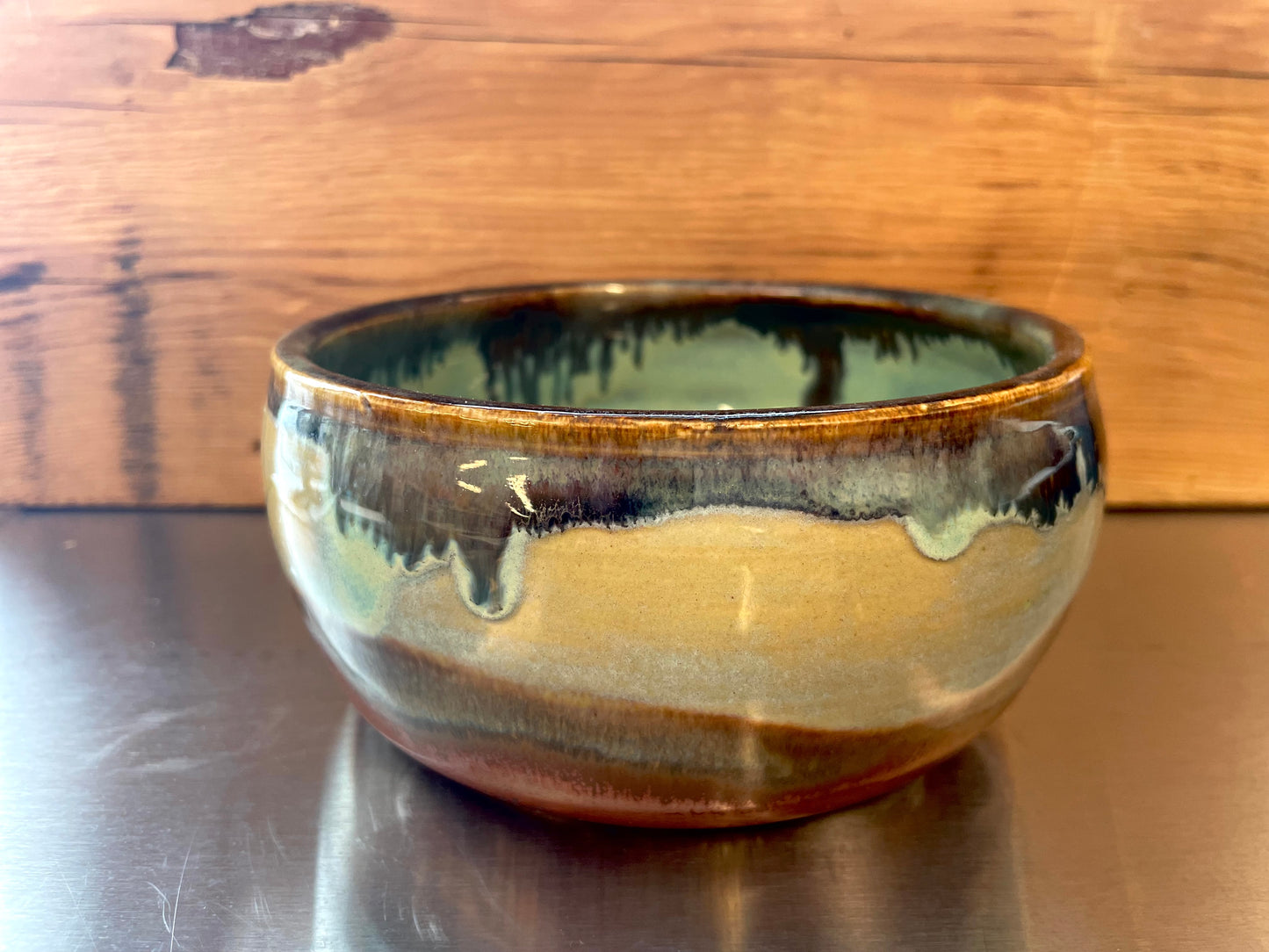 Copper Turquoise Bowl