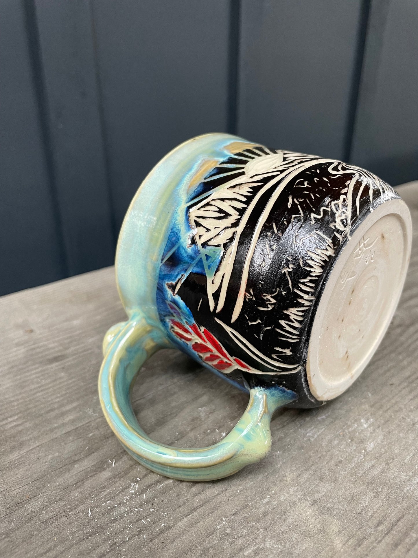 Indian Paintbrush Mug #1 12oz