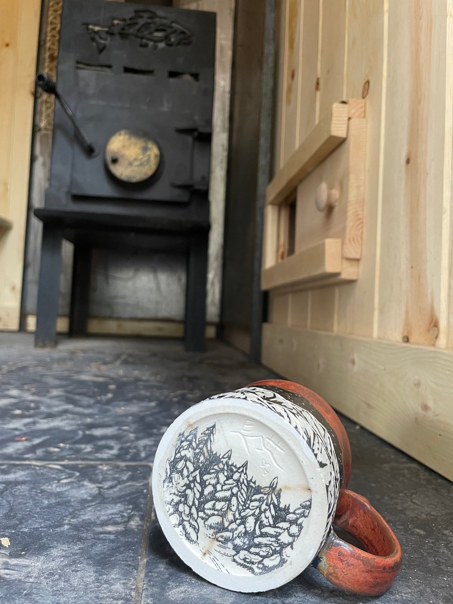 Copper Nights Mug #8 6.5oz