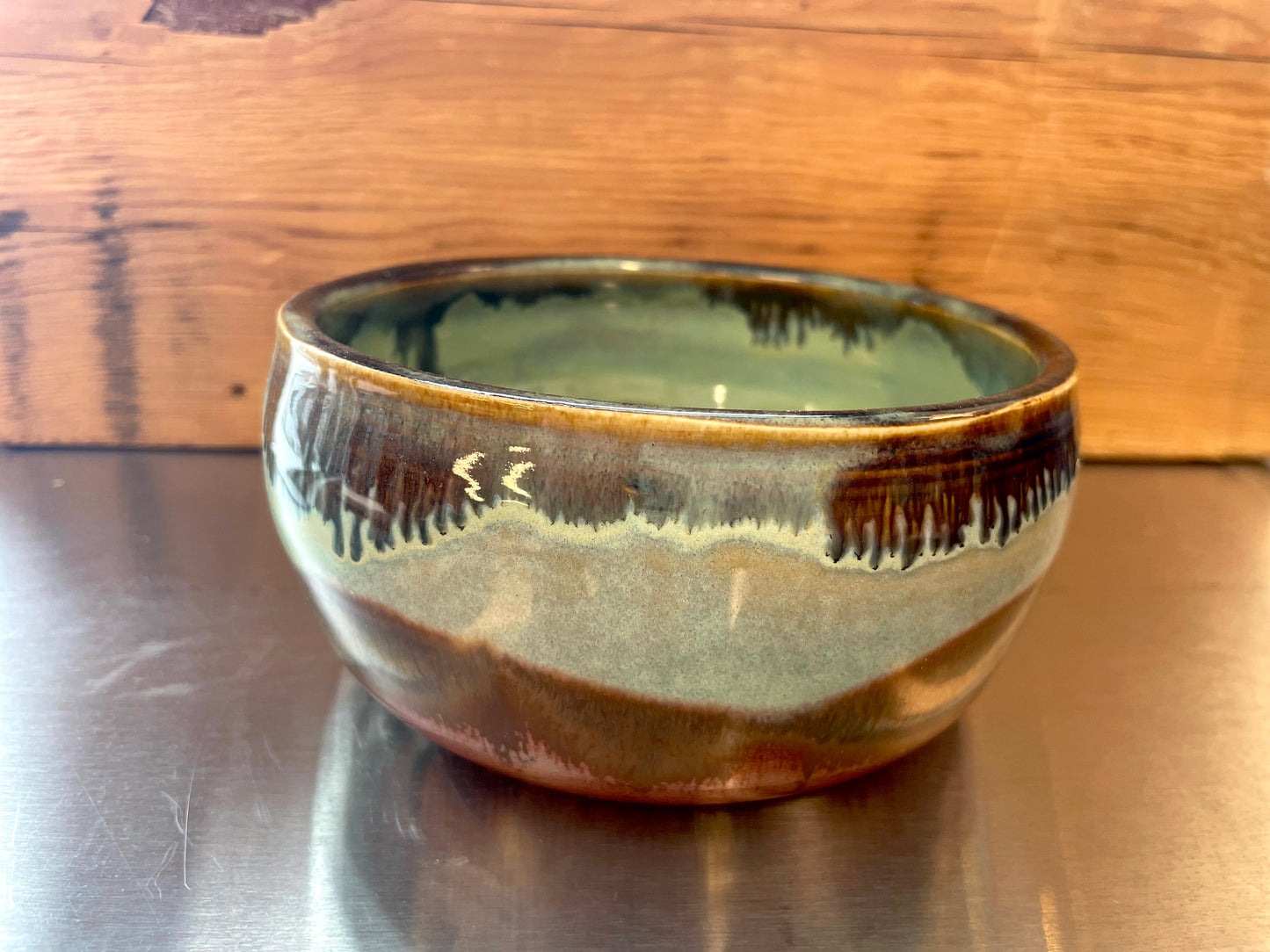 Copper Turquoise Bowl