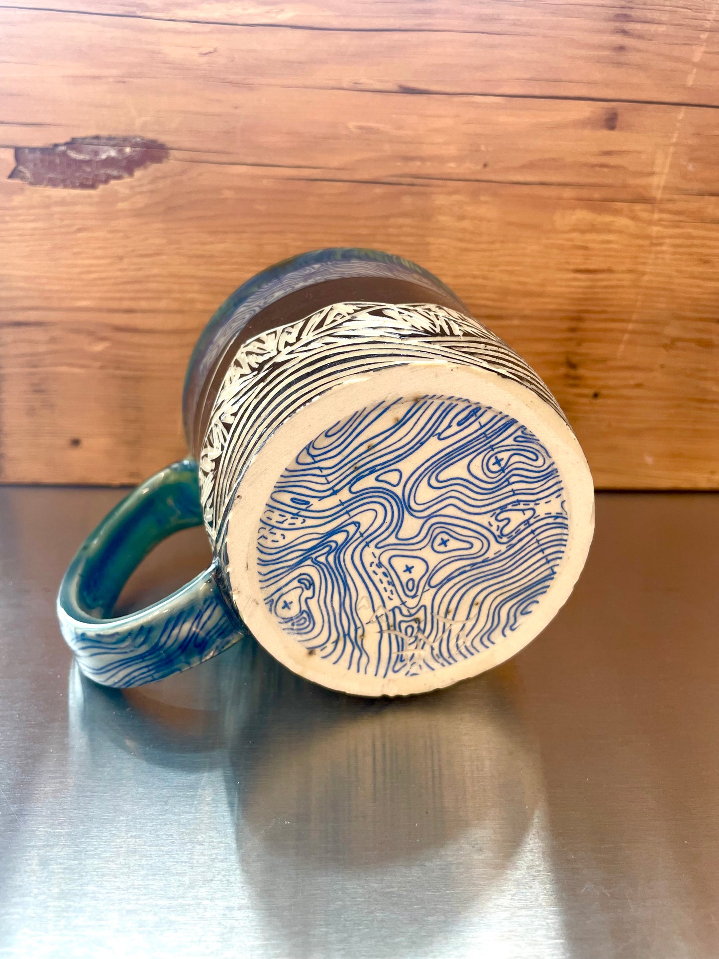 Topo River Mug 17oz