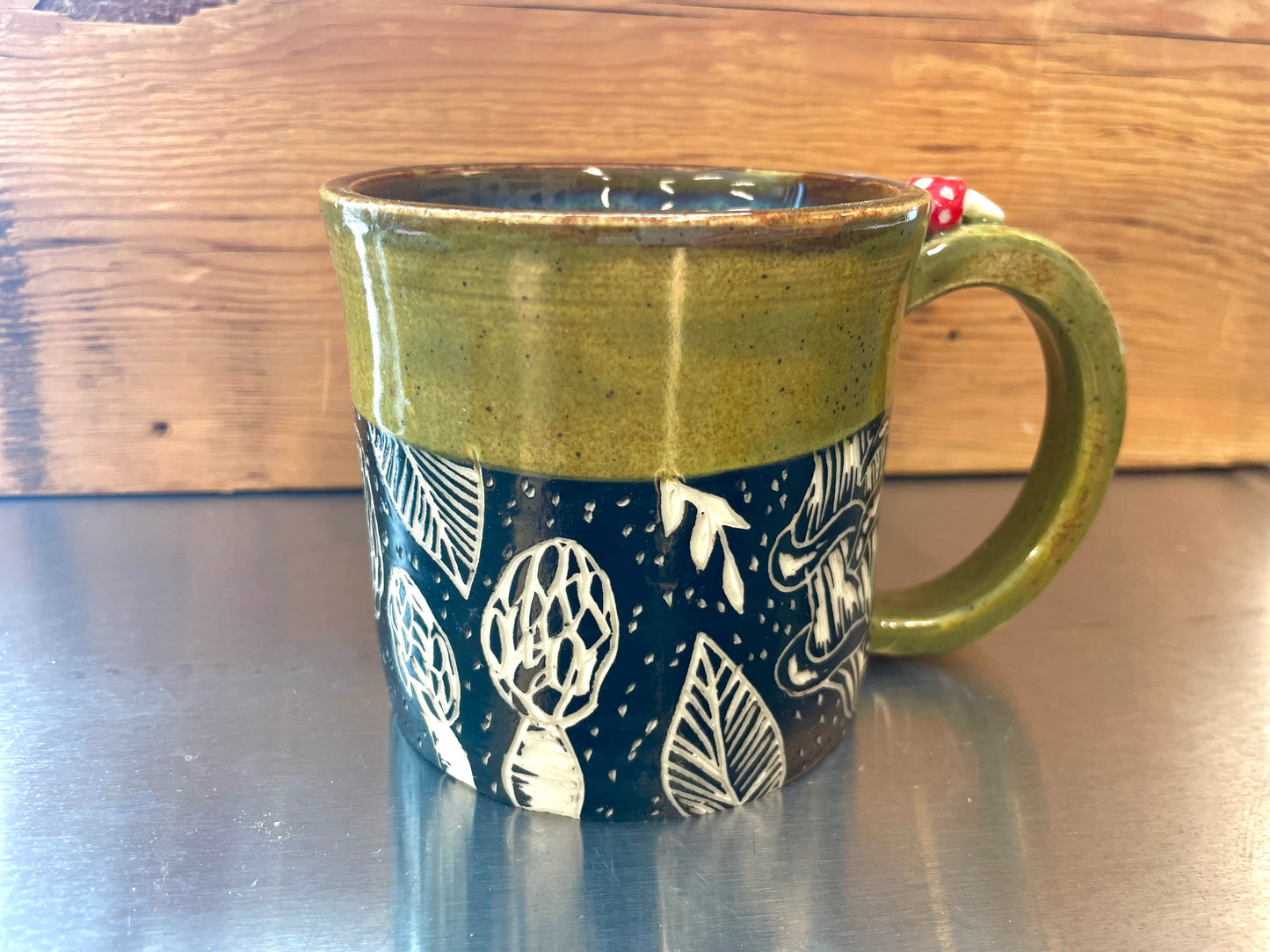 Mushroom Mug 13 oz