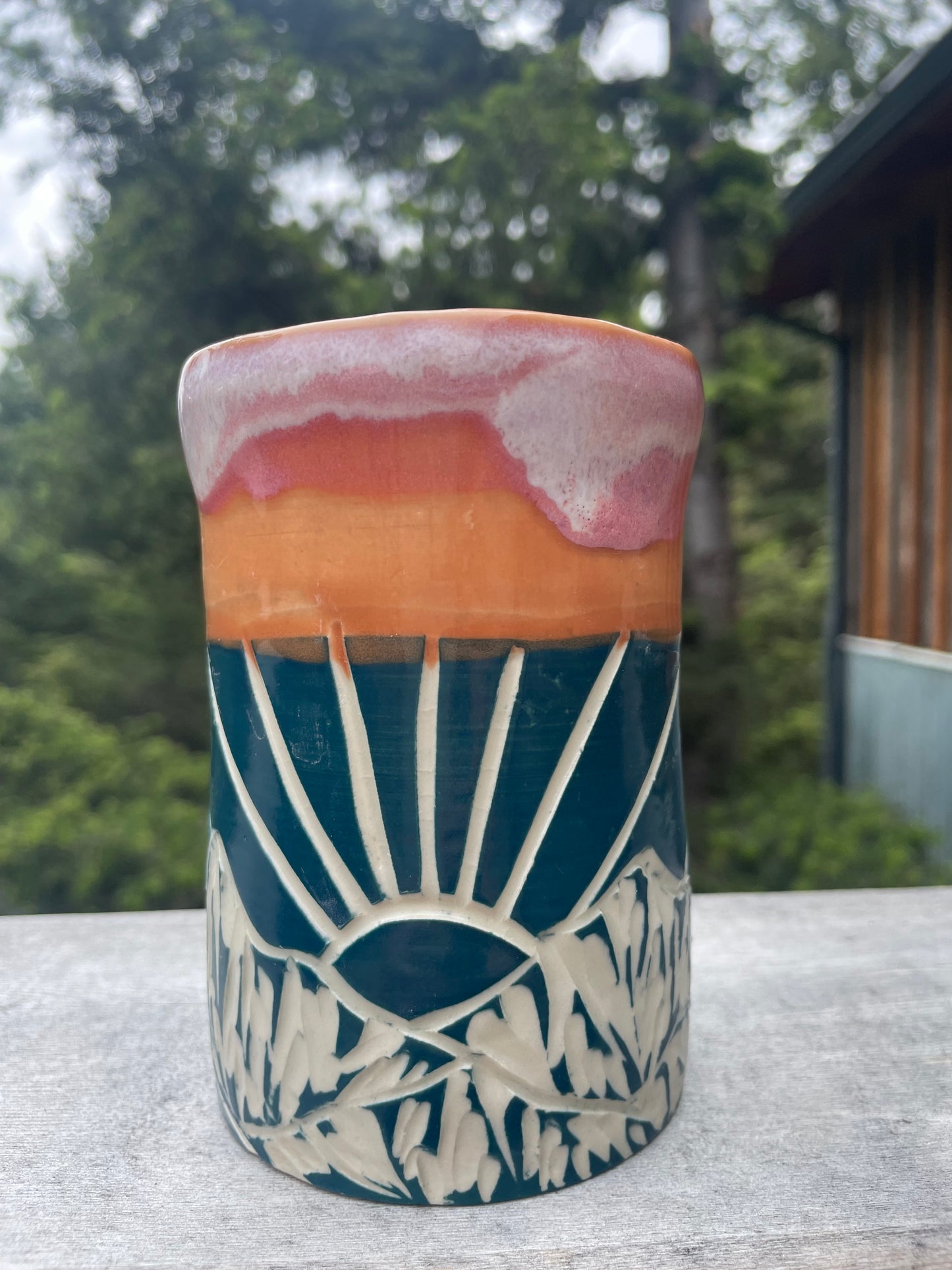 Summer Vibes Travel Mug #2 12oz
