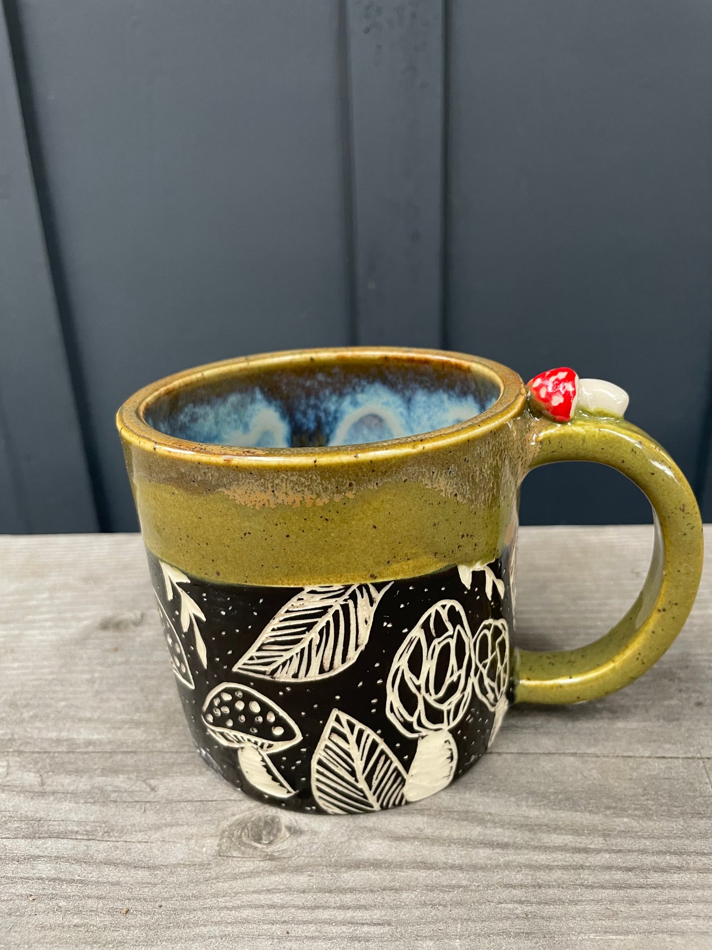 Mushroom Foxy Mug 16oz