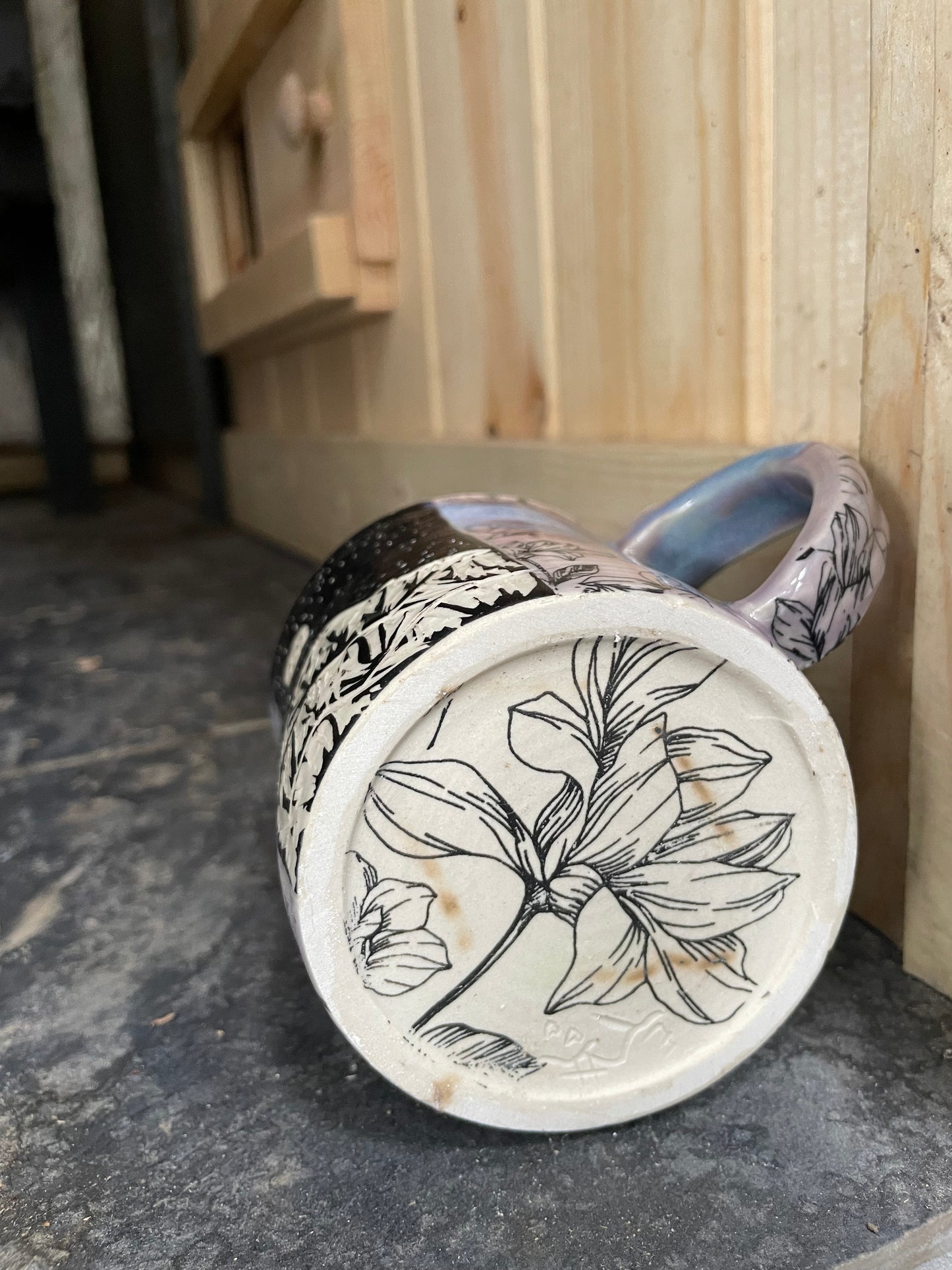 Mountain Magnolia Mug 13oz