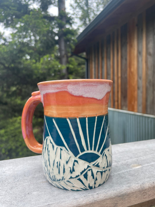 Summer Vibes Mug #1  16 oz