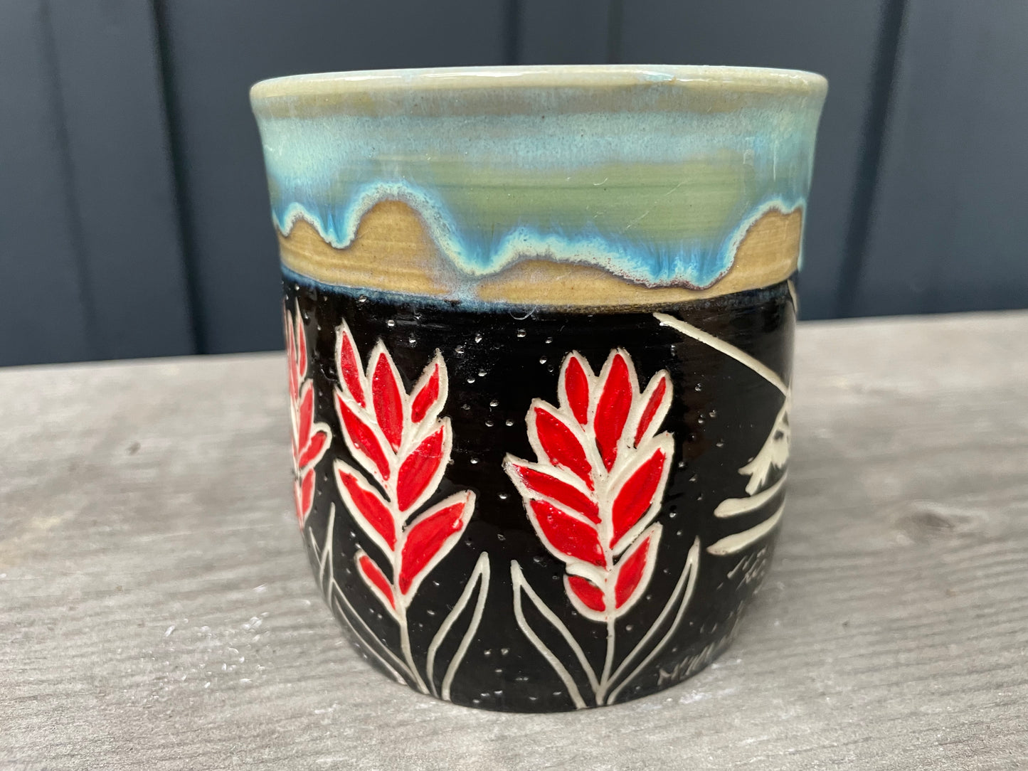 Indian Paintbrush Mug #2 14oz