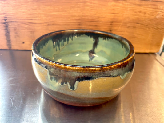 Copper Turquoise Bowl