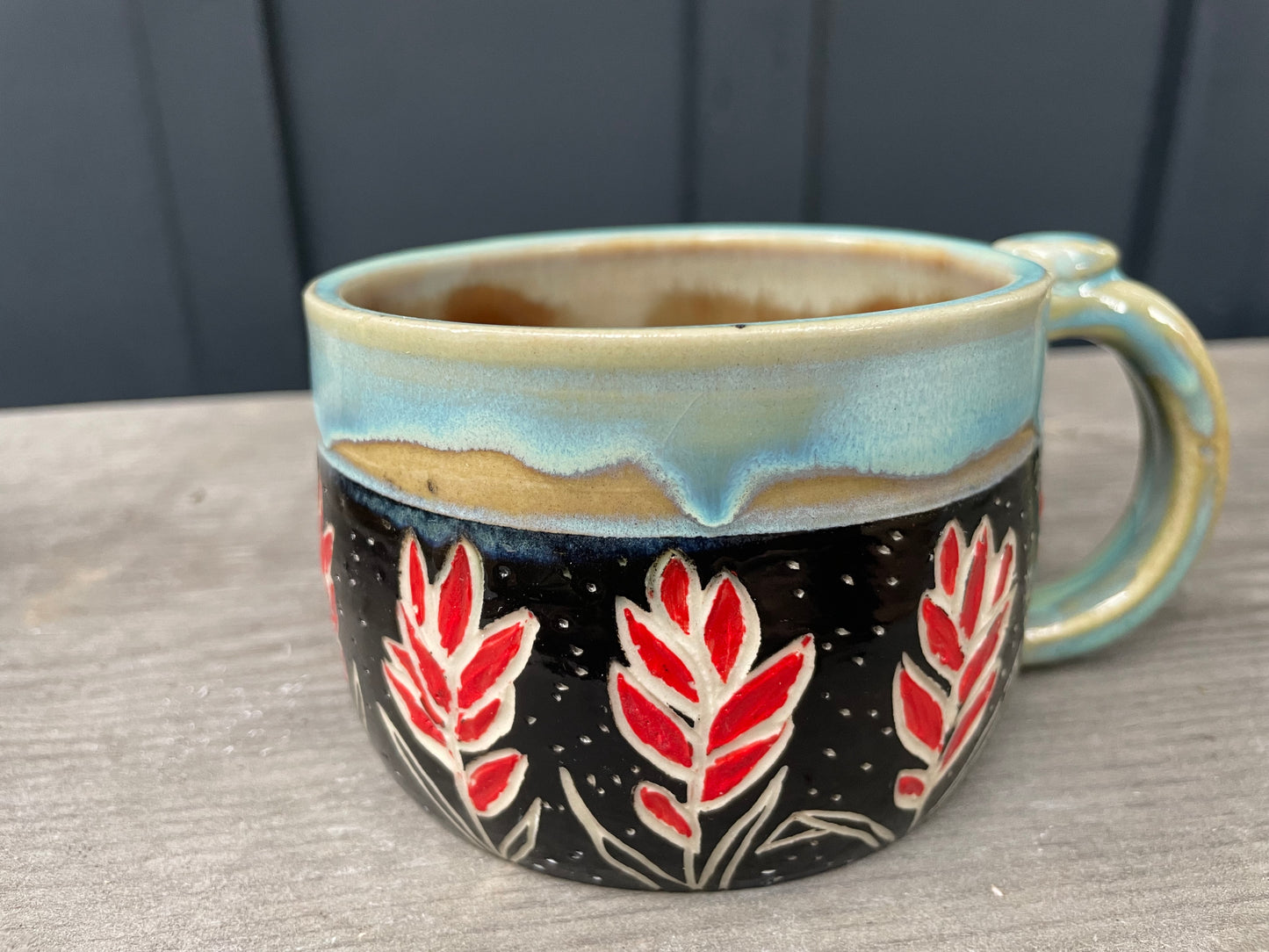 Indian Paintbrush Mug #4 12oz