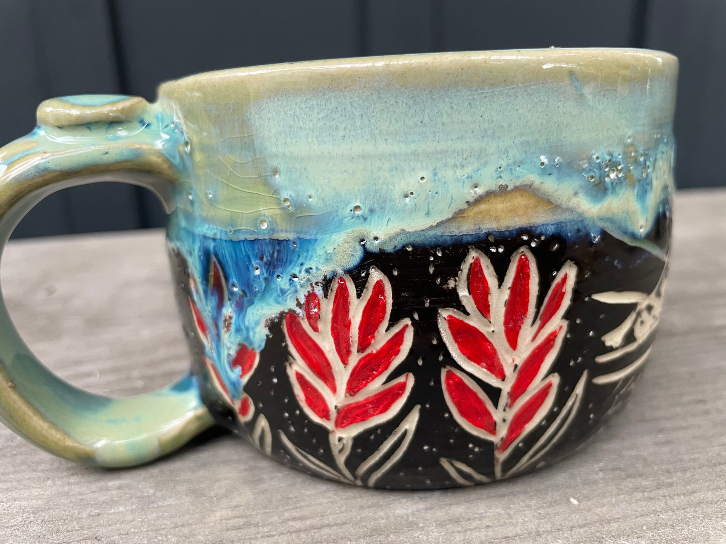 DISCOUNTED Indian Paintbrush Mug #6 14oz