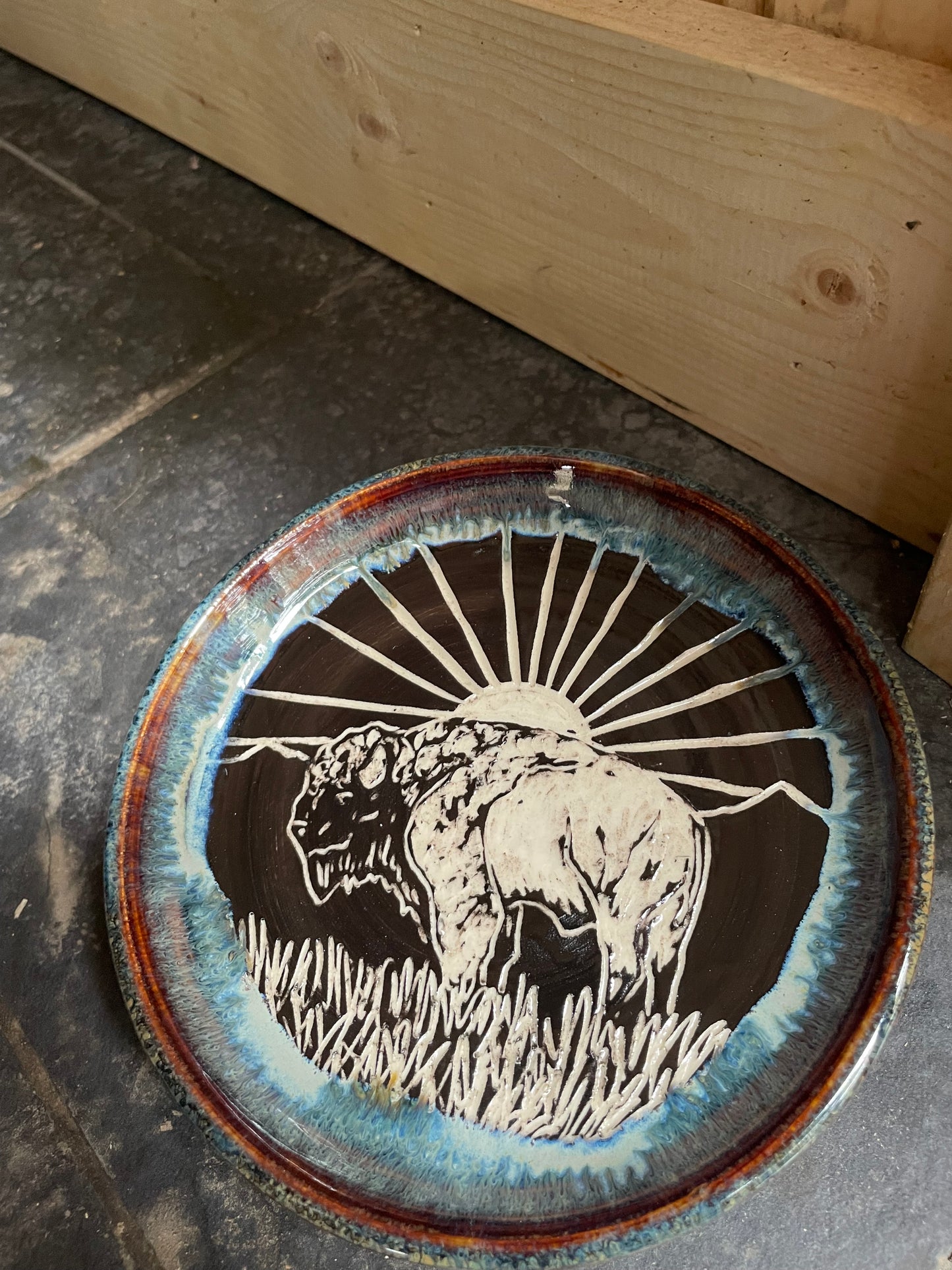 Bison Small Plate 5.5” diameter