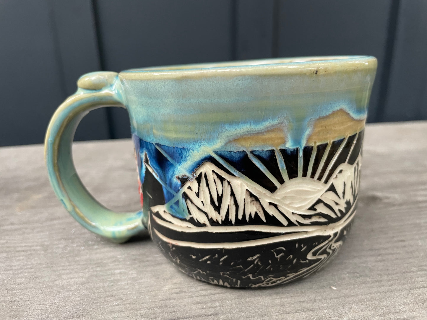 Indian Paintbrush Mug #1 12oz