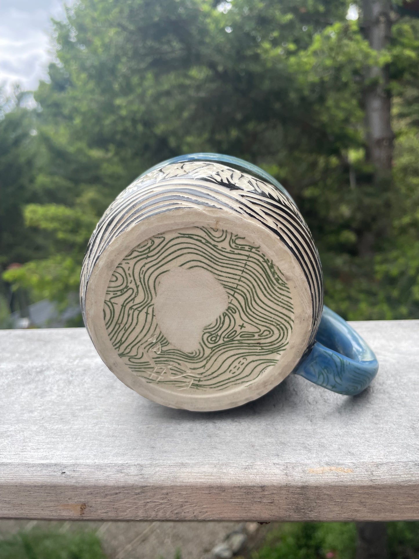 *DISCOUNTED*Topo Mug #2 14oz