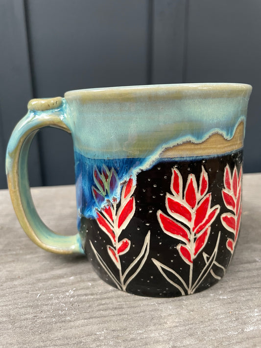 Indian Paintbrush Mug #2 14oz