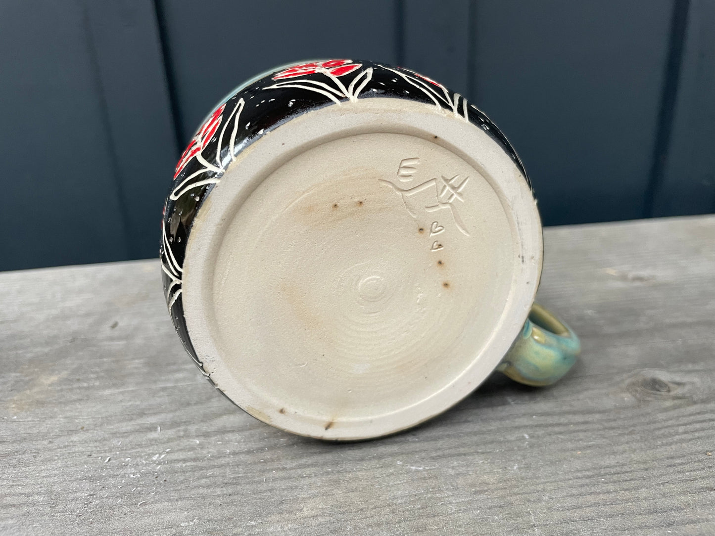 Indian Paintbrush Mug #4 12oz