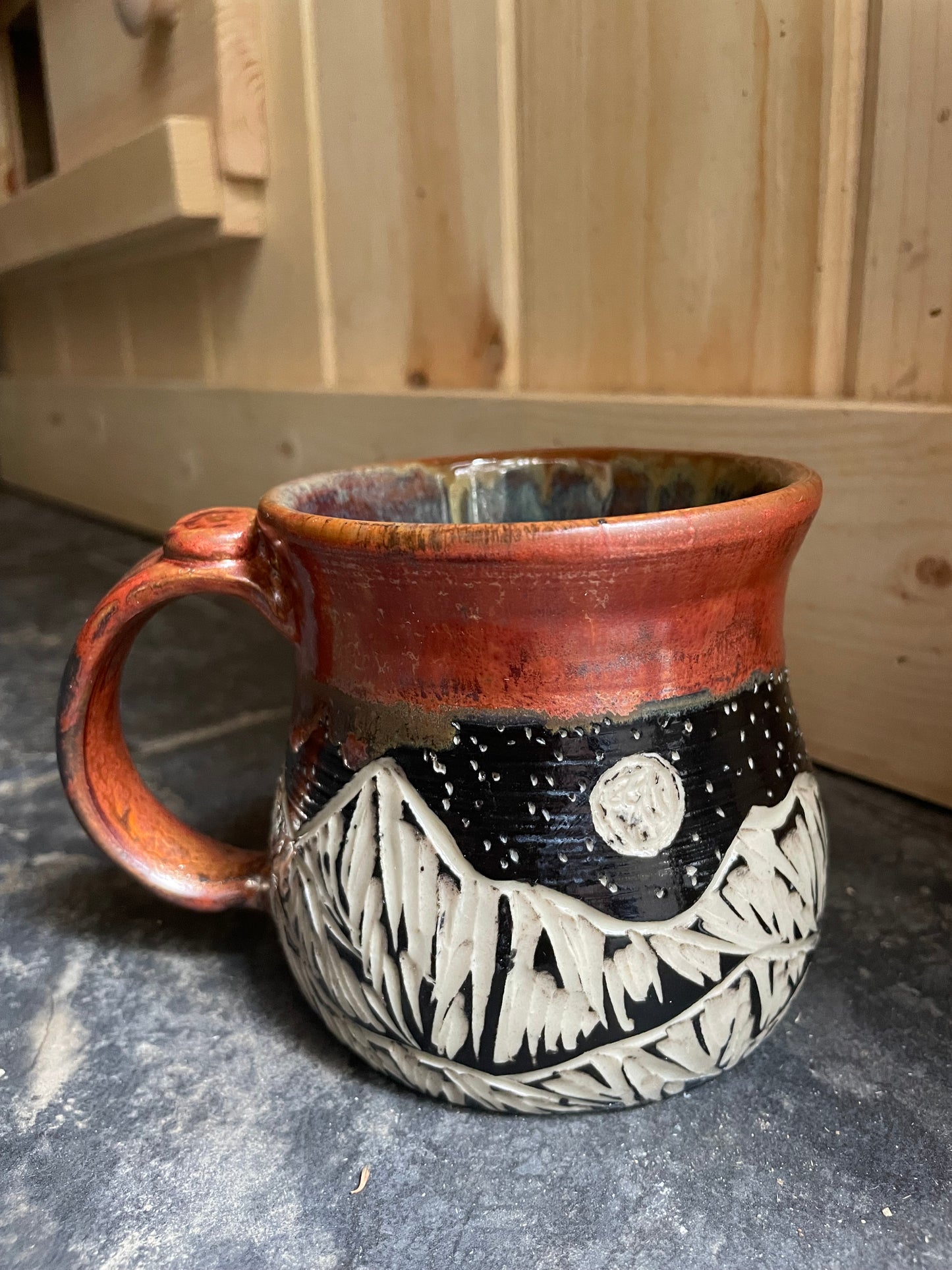 Copper Nights Mug #4 11.5oz