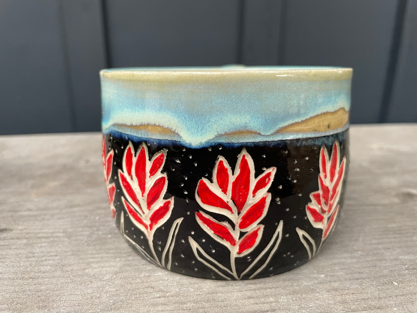 Indian Paintbrush Mug #4 12oz