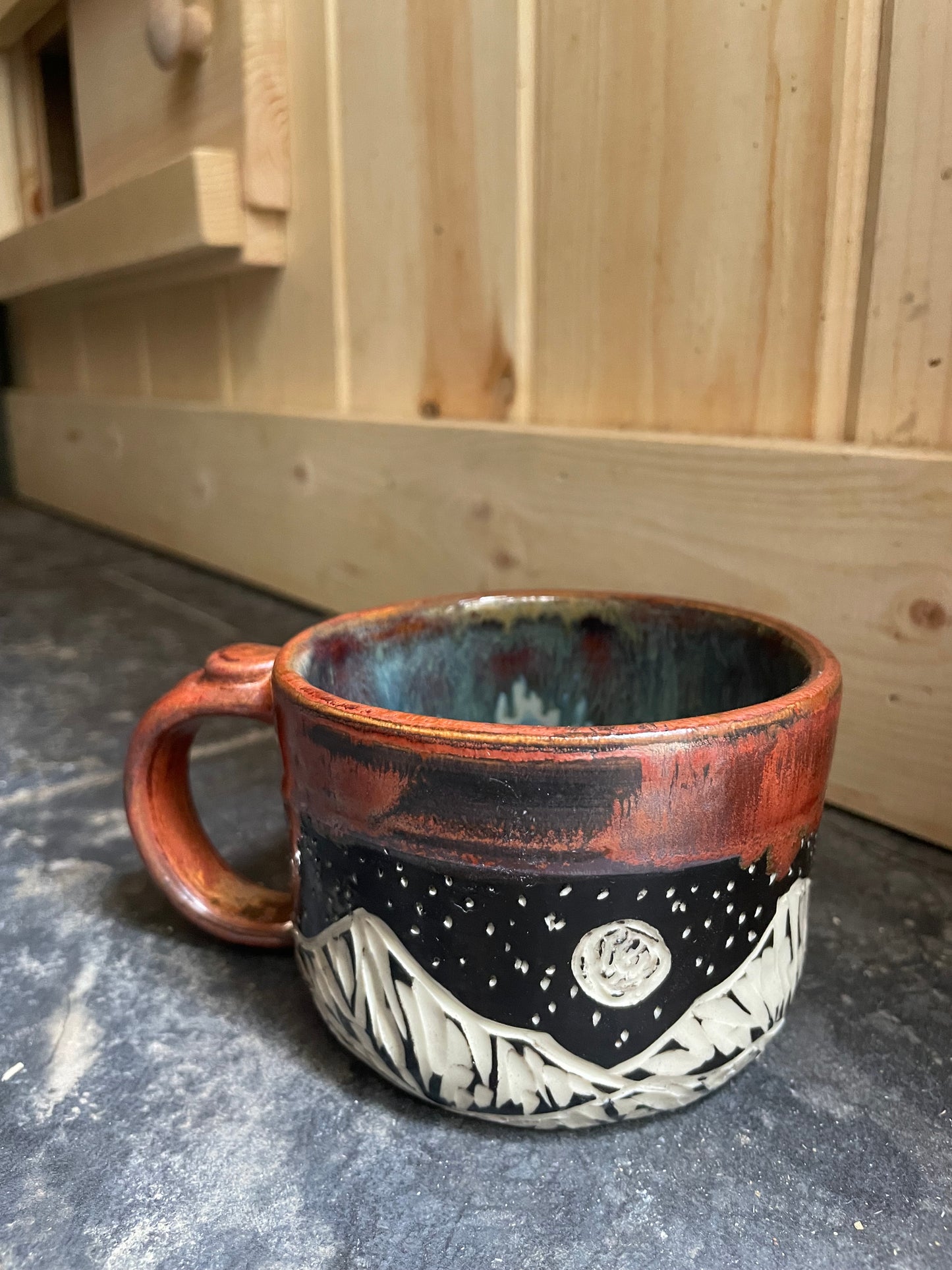 Copper Nights Mug #2 10oz