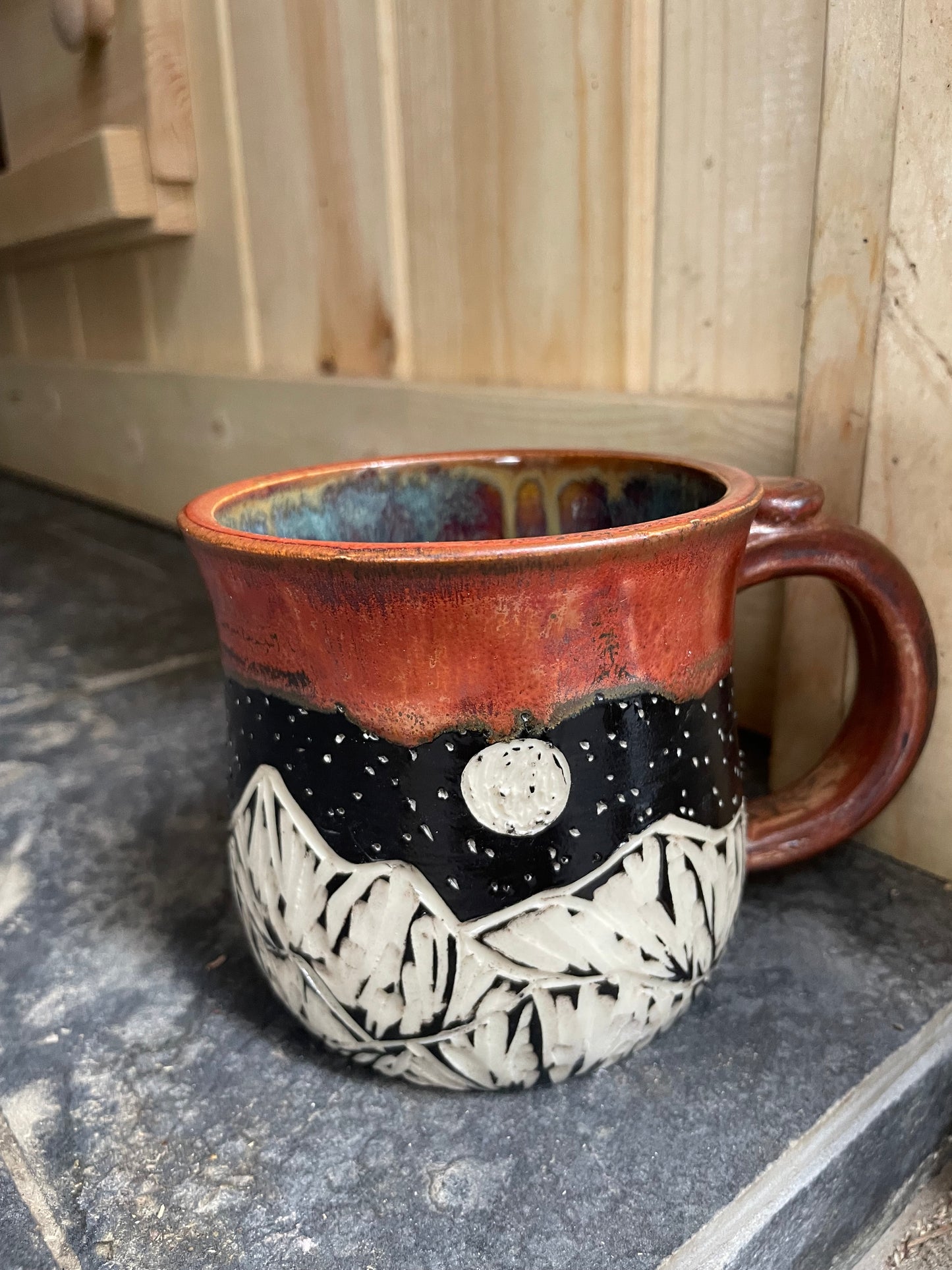 Copper Nights Mug #3 14oz