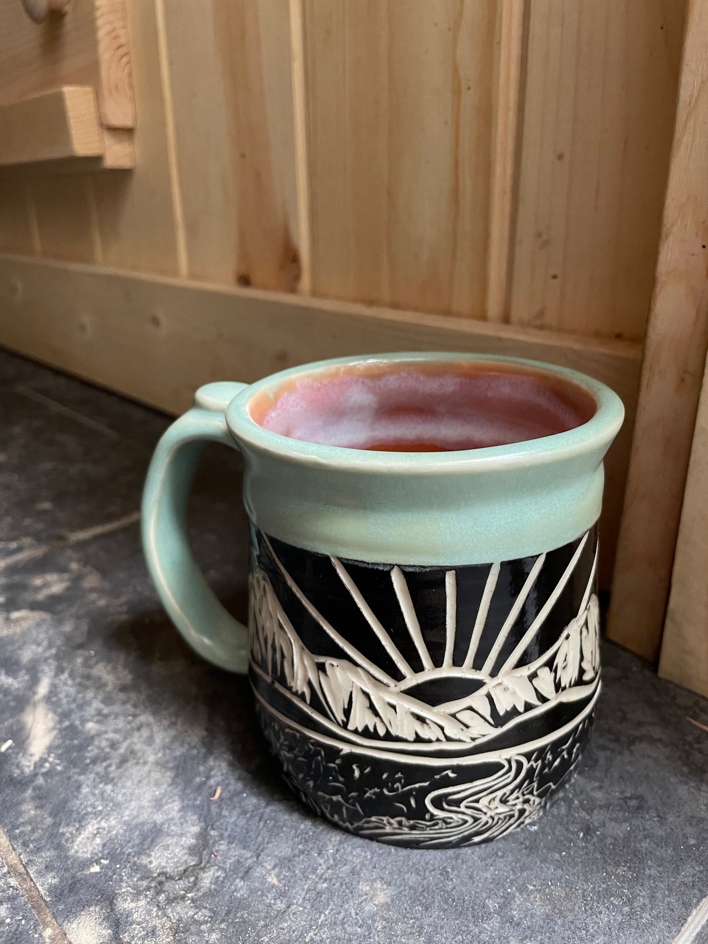 Indian Paintbrush Mug 15.5oz