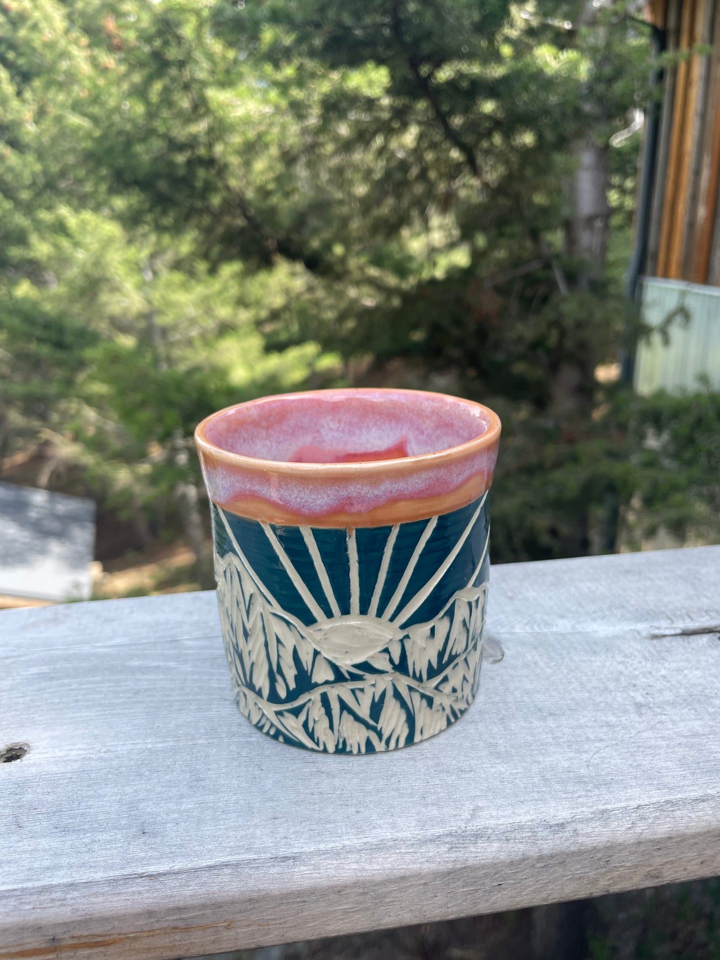Springtime in the Mountains Tumbler 9oz