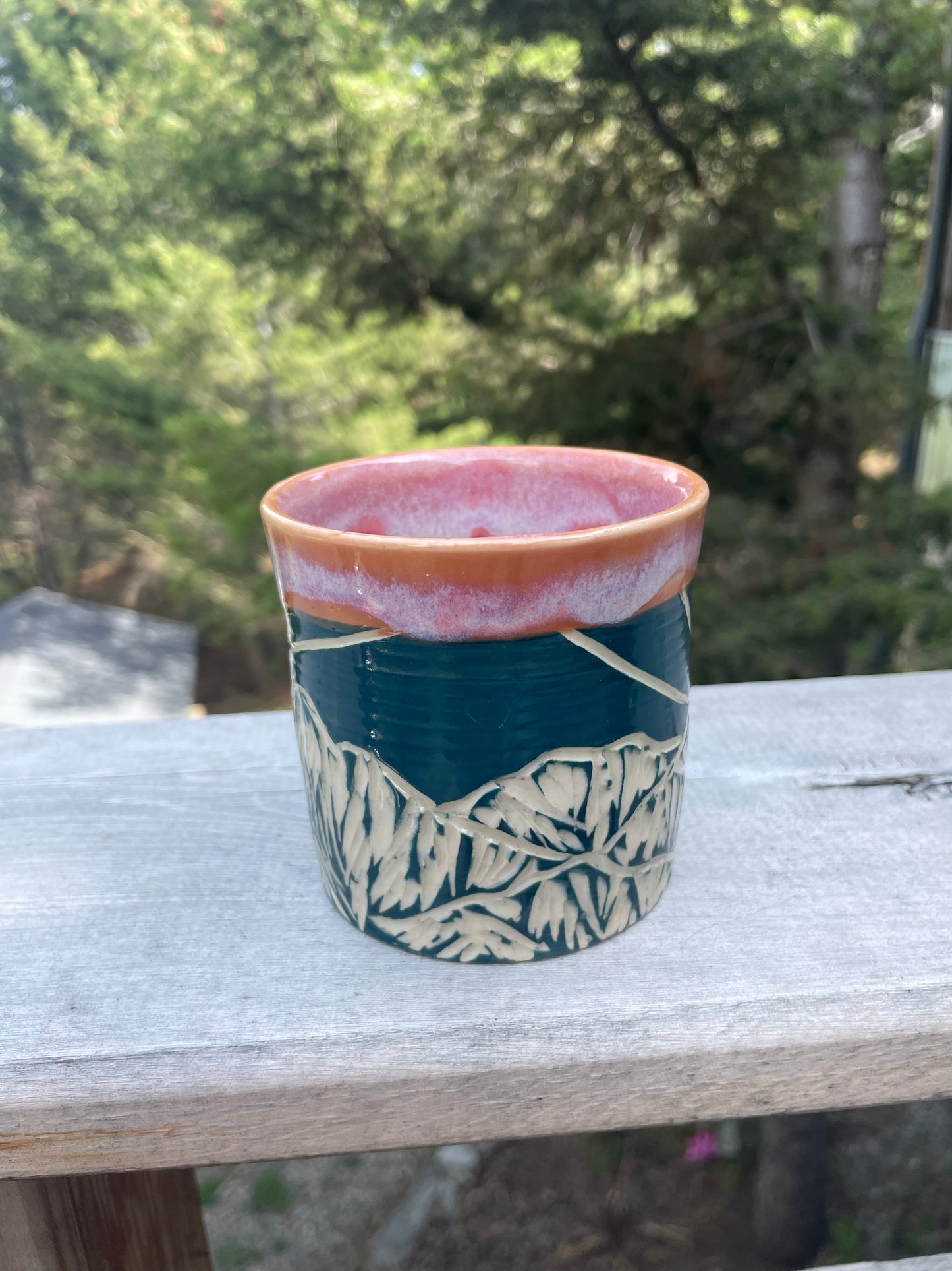 Springtime in the Mountains Tumbler 9oz