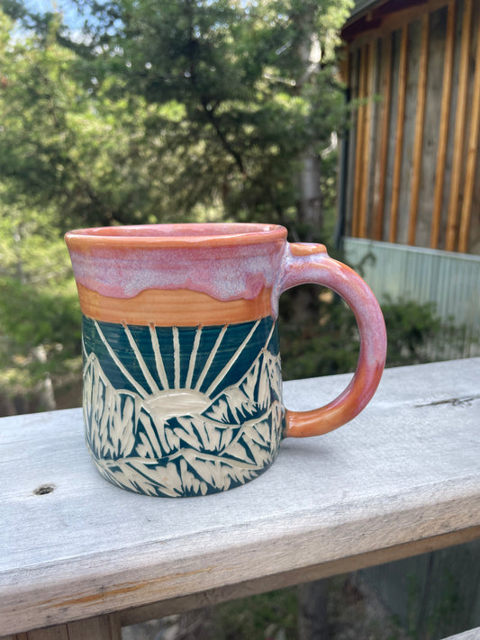Springtime in the Mountains Mug 16oz