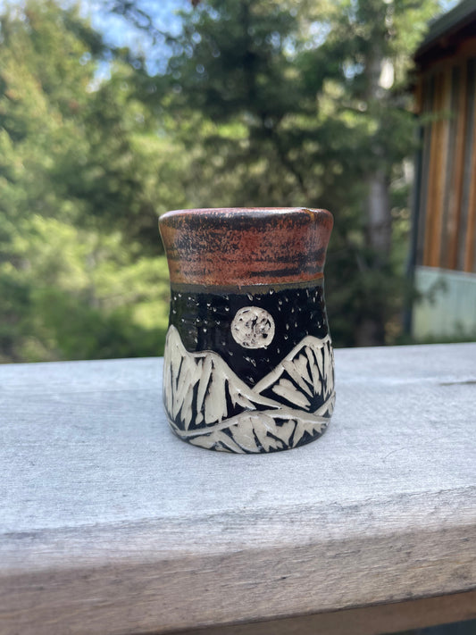 Copper Nights Toothpick Holder