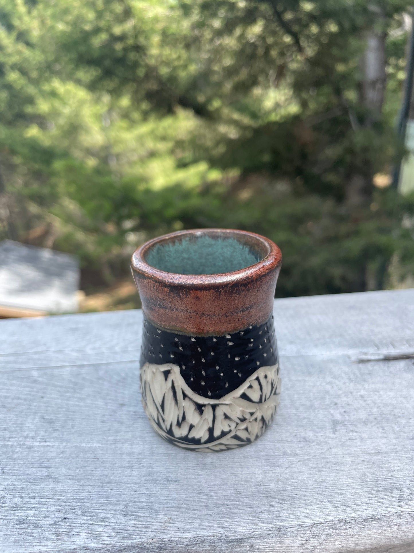 Copper Nights Toothpick Holder