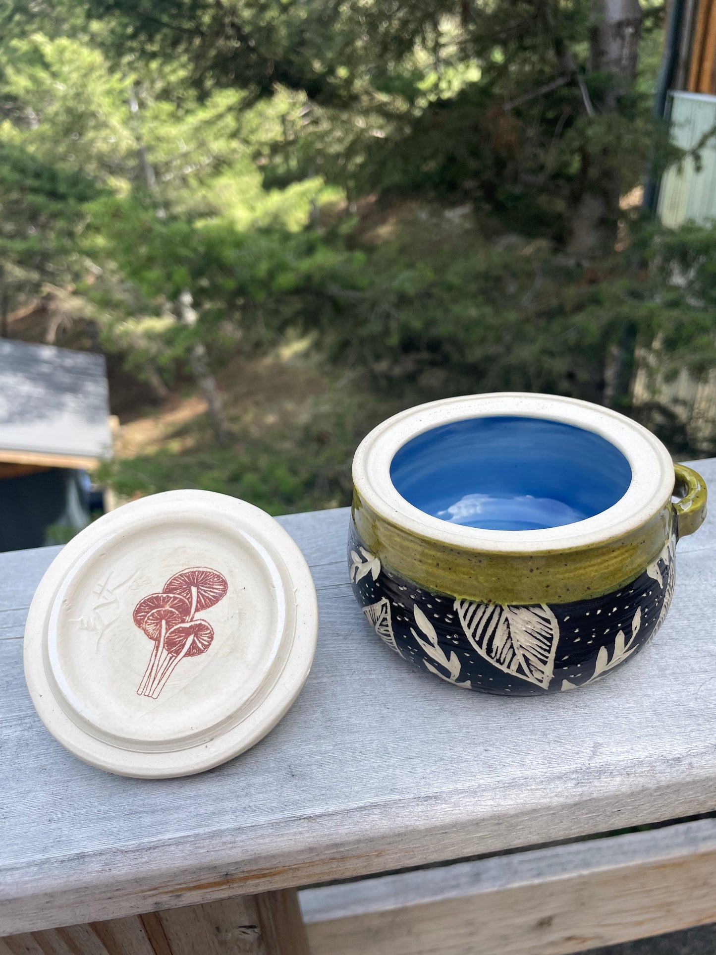 Mushroom Sugar Dish